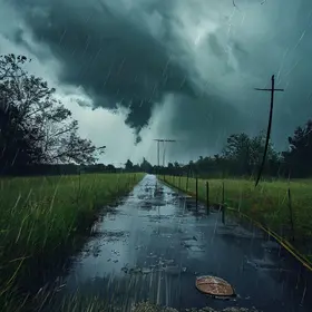 Defesa Civil alerta tempestade