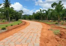 Pavimentação da Estrada do Zoológico