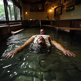 afogamento em Montenegro