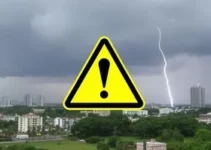 alerta amarelo tempestade granizo Porto Alegre