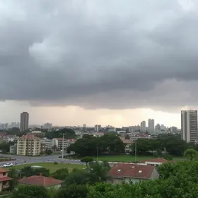 alerta de tempestade Porto Alegre