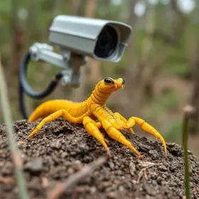 escorpiões amarelos