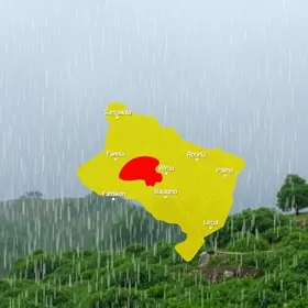 chuva em Sapucaia do Sul