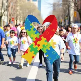 Caminhada Municipal de Conscientização do Autismo