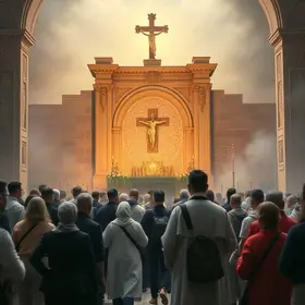 caminhada ao santuário padre réus