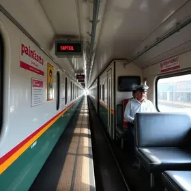 operação parcial dos trens