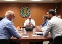 Prefeito Nestor Bernardes reunião secretariado