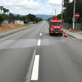 manutenção nas rodovias do Rio Grande do Sul