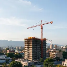 obras no loteamento santa luzia