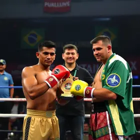 delegação gaúcha de Muay Thai