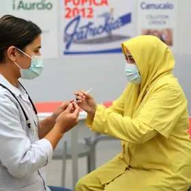 vacinação contra a gripe