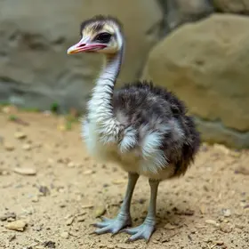 filhote de emu