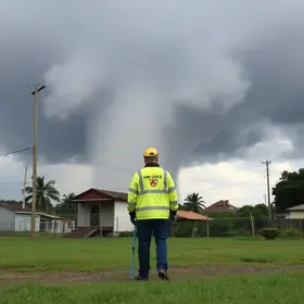 tornado em Pedro Osório