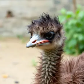 filhote de emu