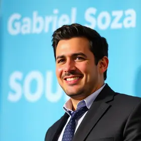 Gabriel Souza campanha ao governo do RS