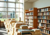 novos livros para a biblioteca municipal