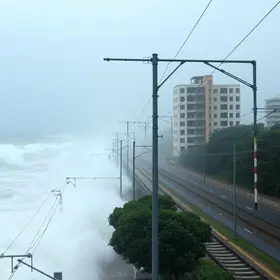 vento de 120 km/h